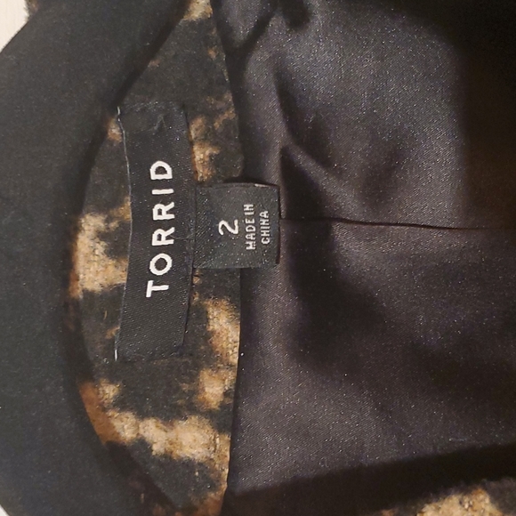 Cheetah dress coat - Picture 2 of 4